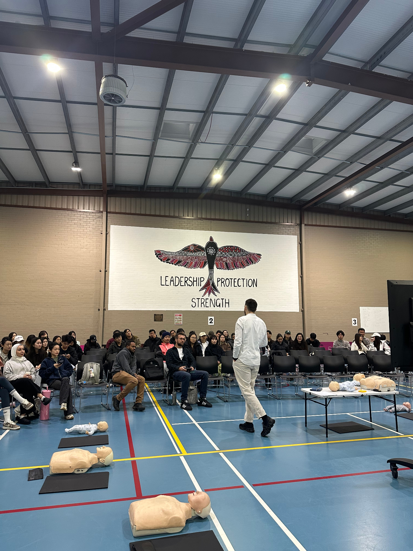 Acmea Academy first aid training session in progress